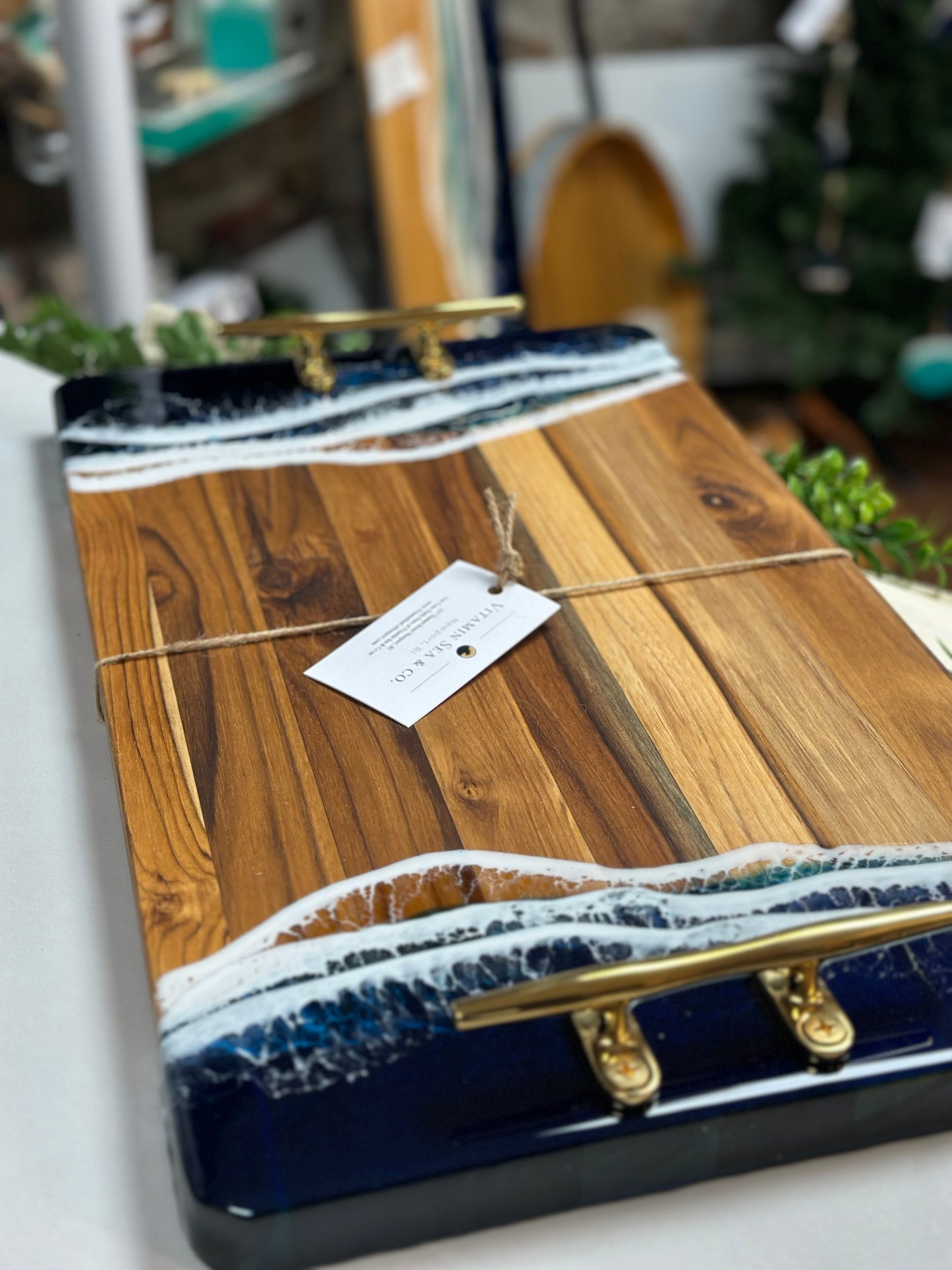 I’m on a Boat Serving Tray