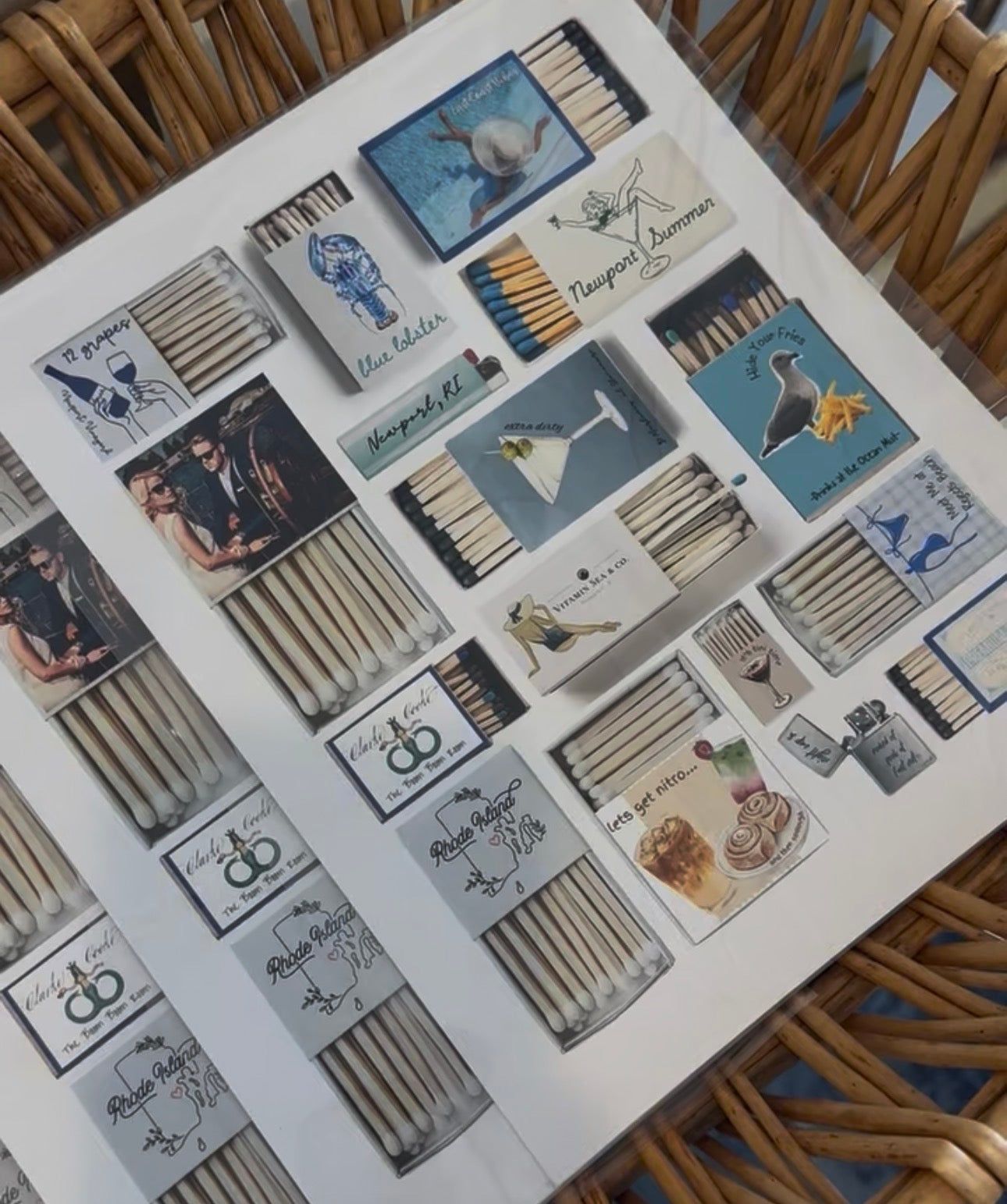 Vitamin Sea Newport Match Box Collection T-shirt