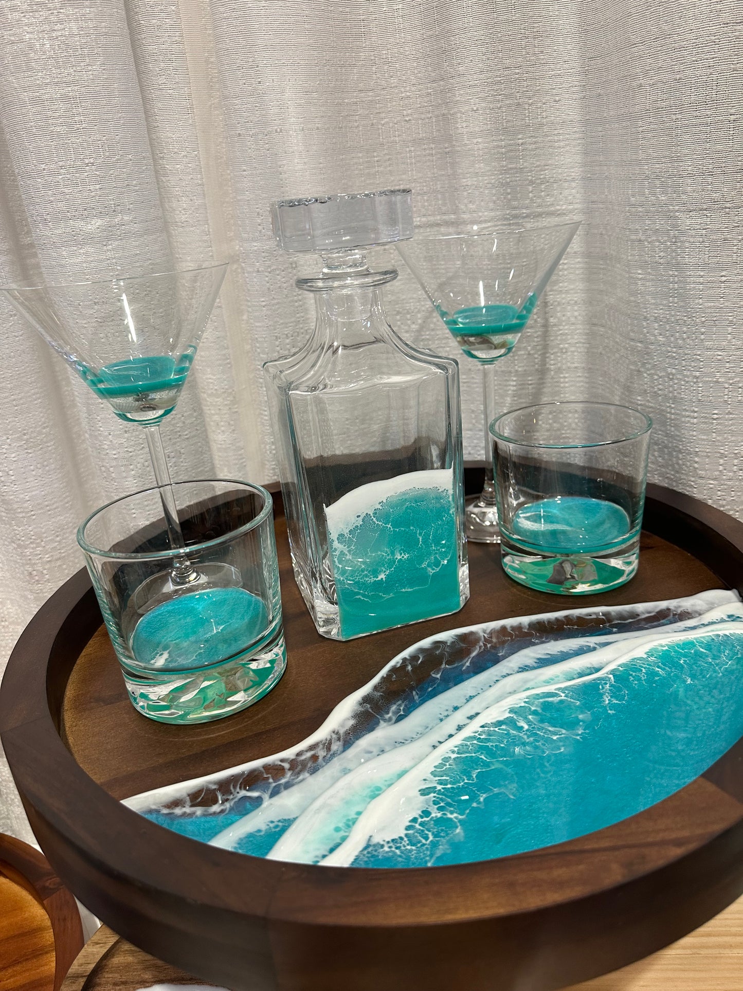 Ocean Drive Serving Set
