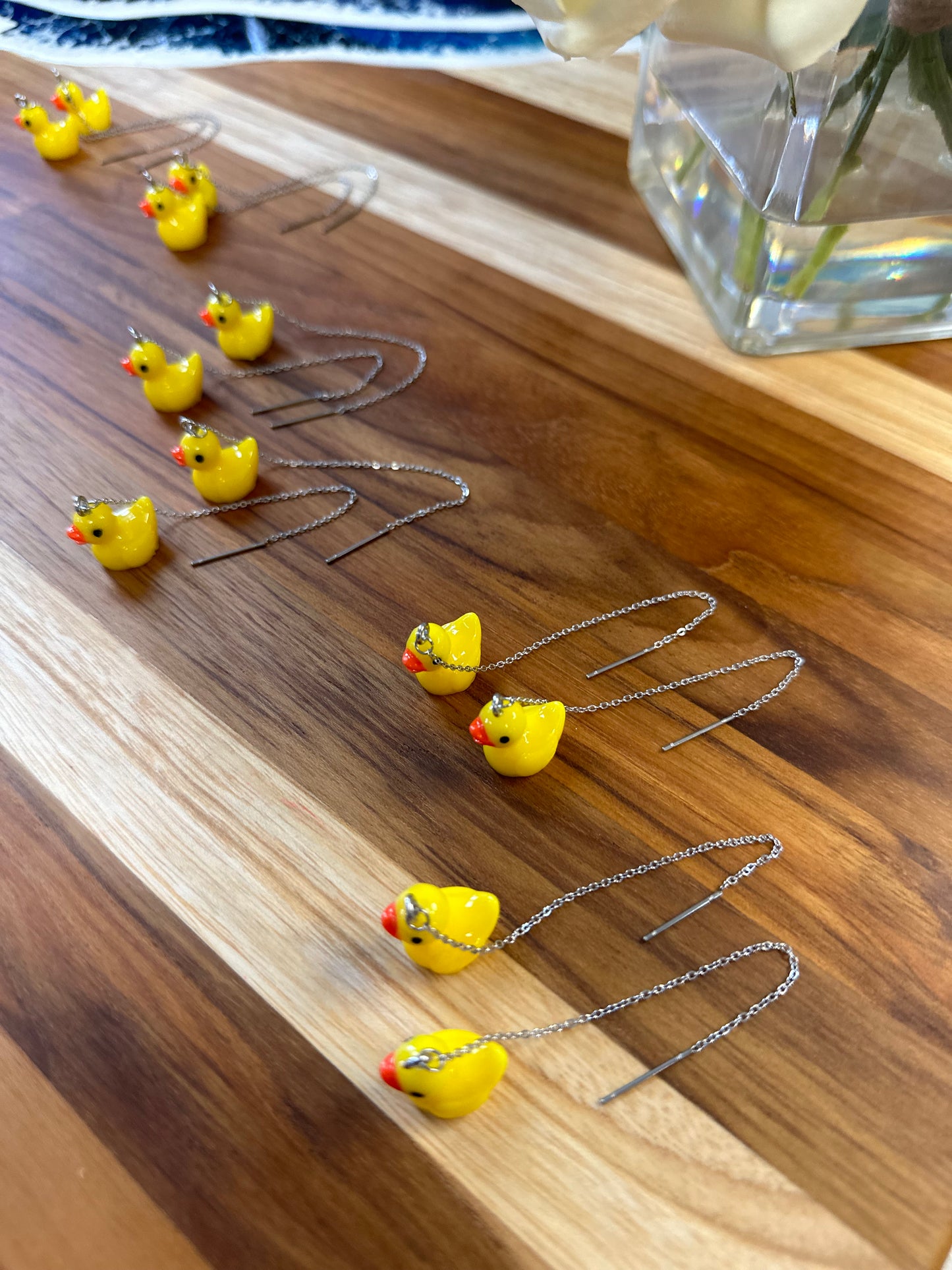 Vitamin Ducky Threader Earrings