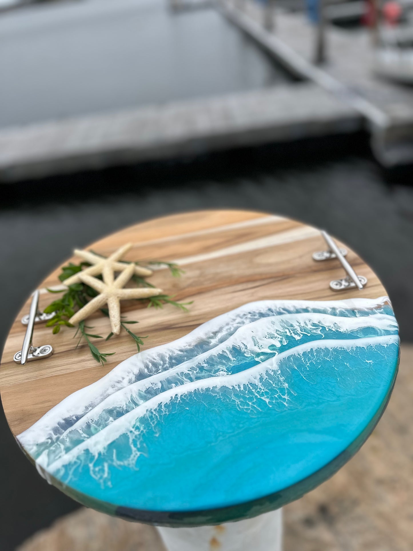 Ocean Cliff Serving Tray