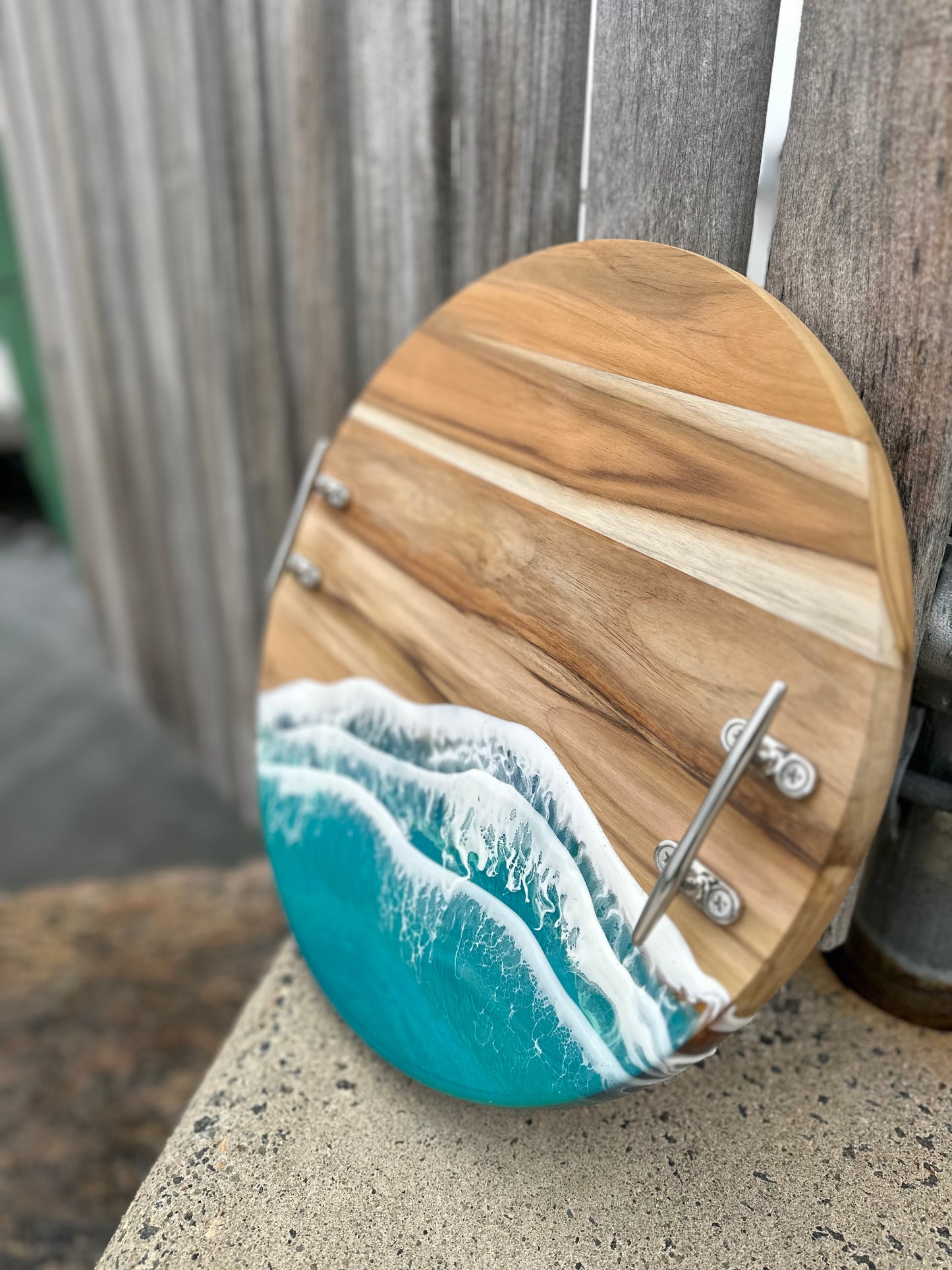 Ocean Cliff Serving Tray
