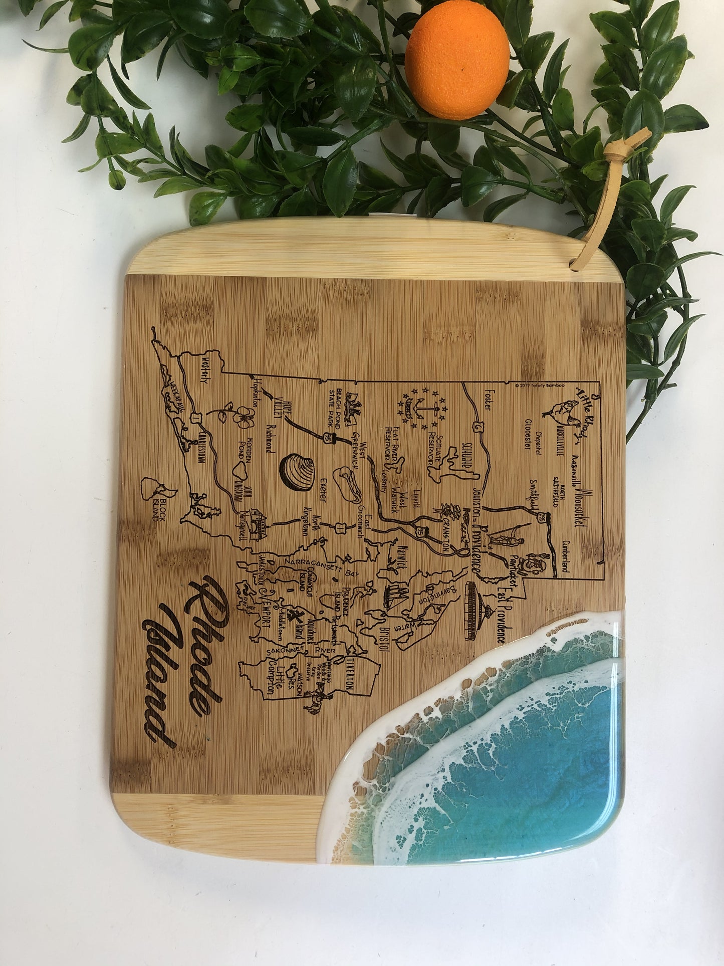 State Map Charcuterie Board