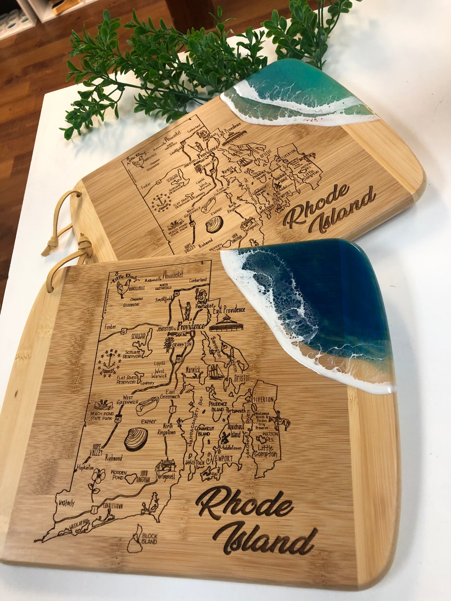 State Map Charcuterie Board
