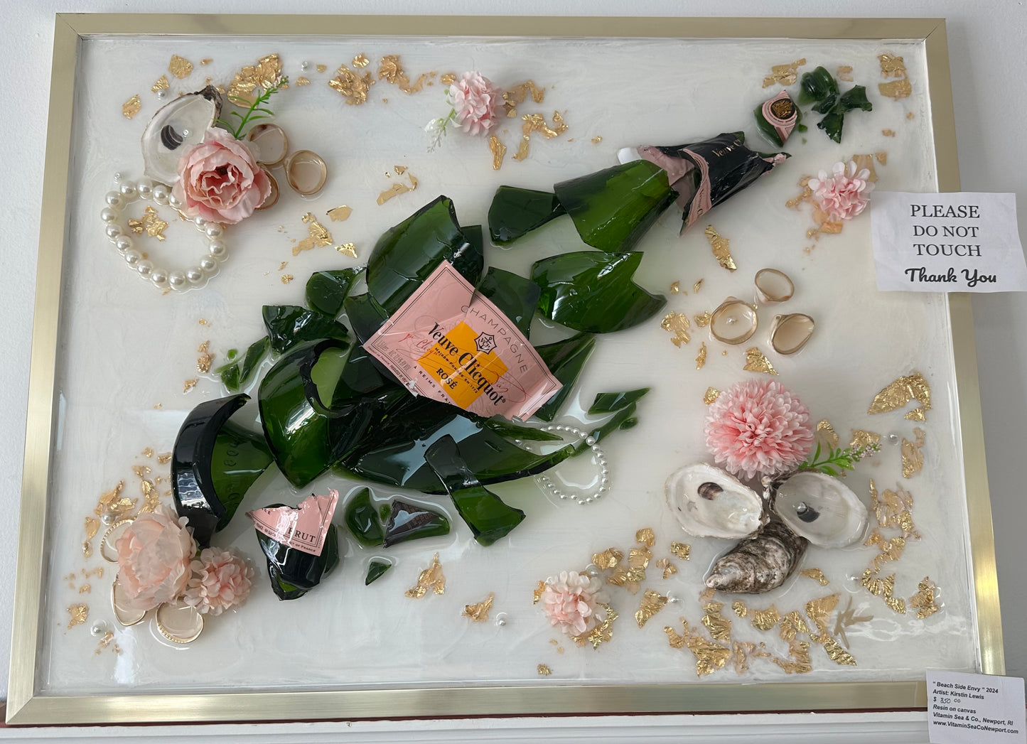 August 31st 9:30-11:30am Sip & Smash Veuve Art Class