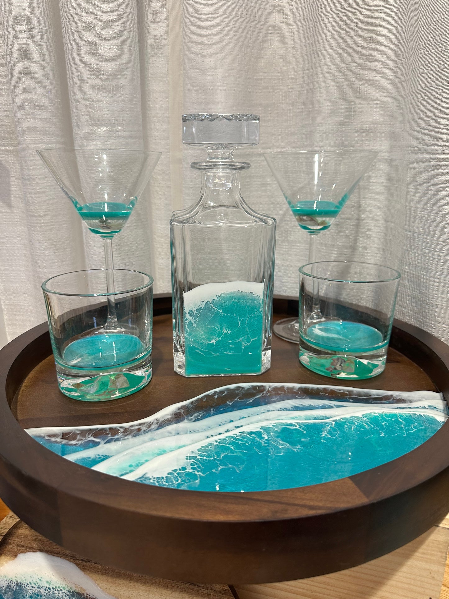 Ocean Drive Serving Set
