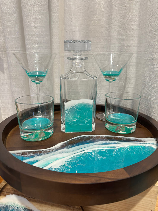 Ocean Drive Serving Set