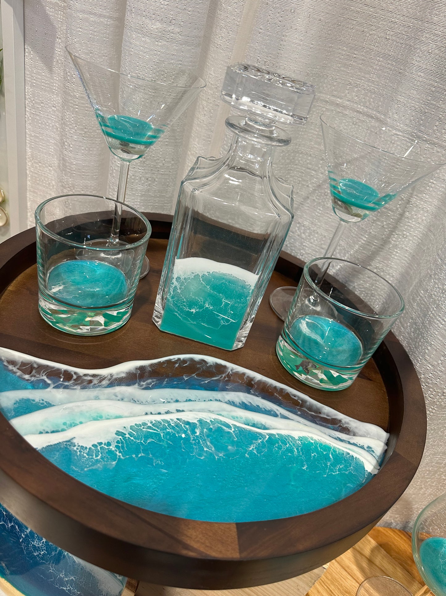 Ocean Drive Serving Set