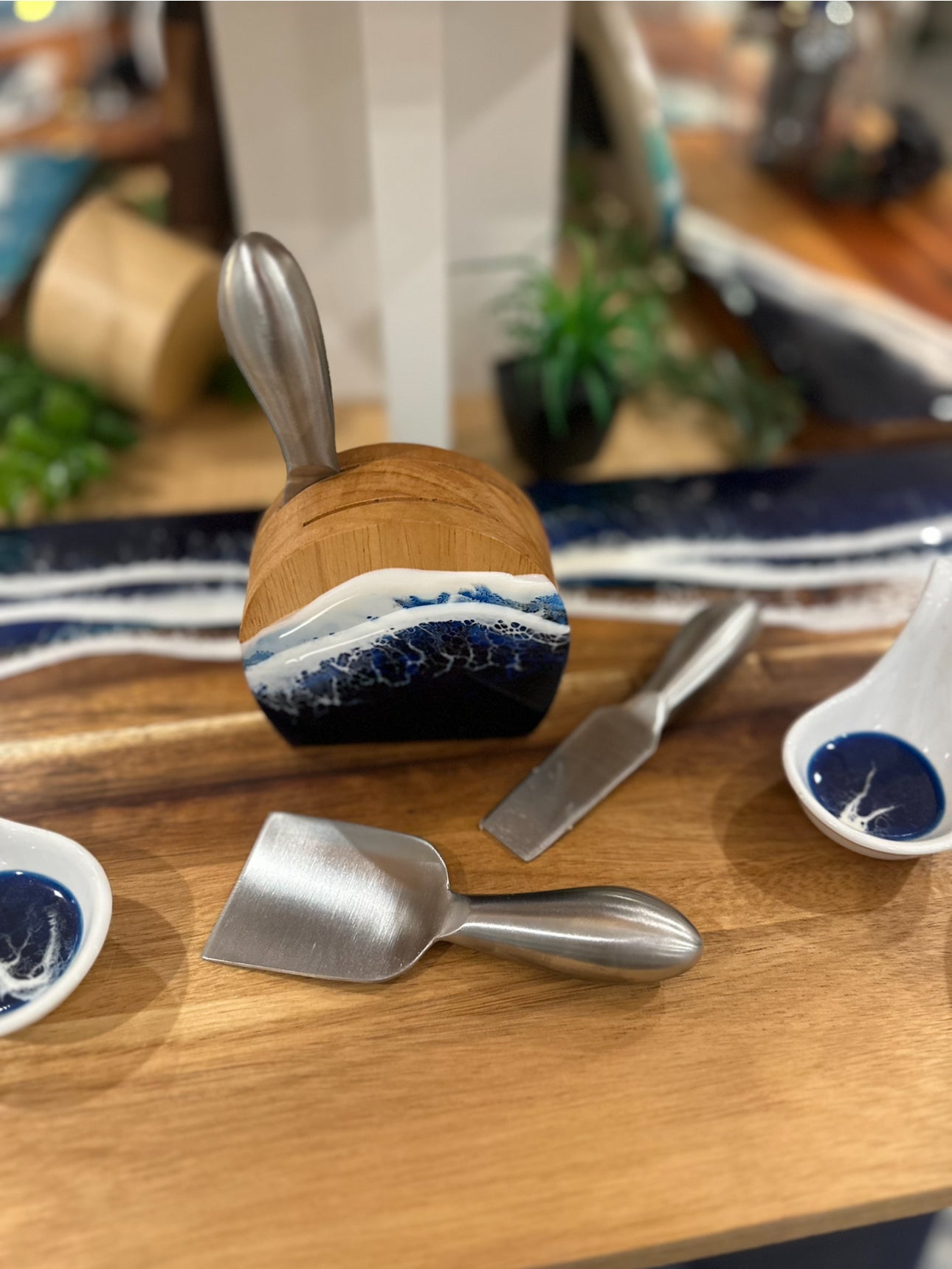 Cheese Knife Block Set