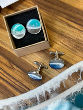 Load image into Gallery viewer, NPT Ocean Cuff links
