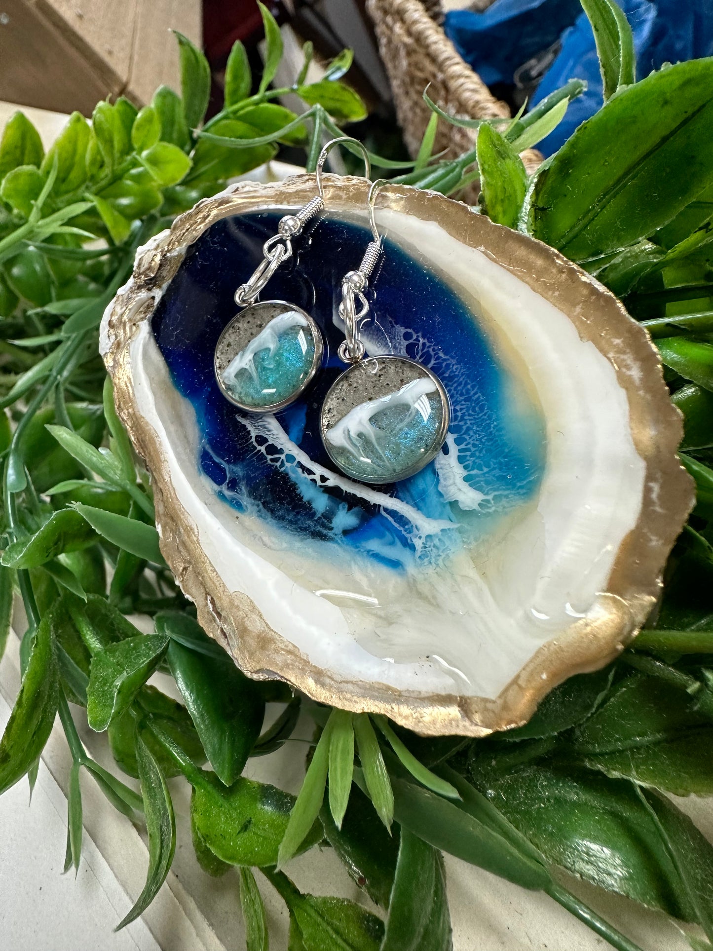 Ocean Dangle Earrings