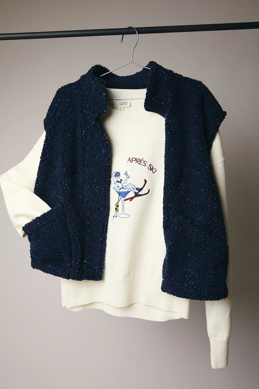 Martini & Apres Ski Slopes Sweater