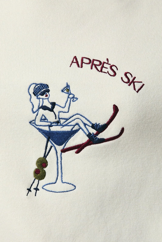 Martini & Apres Ski Slopes Sweater