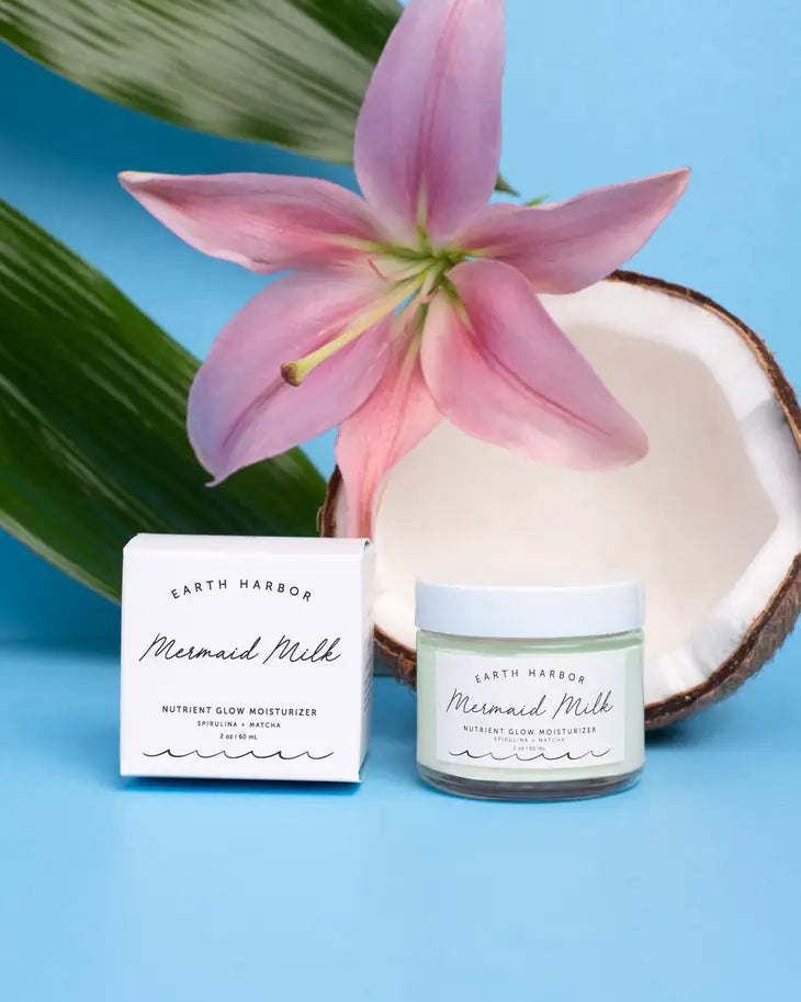 Vitamin Sea Mermaid Milk Superfood Moisturizer: Matcha + Spirulina