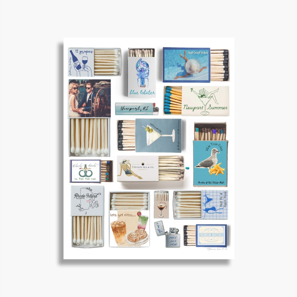 Vitamin Sea x Newport Matchbox Print Pre-Order