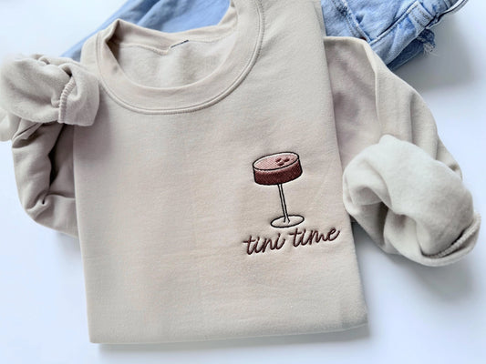 With Baileys Espresso Tini Crewneck