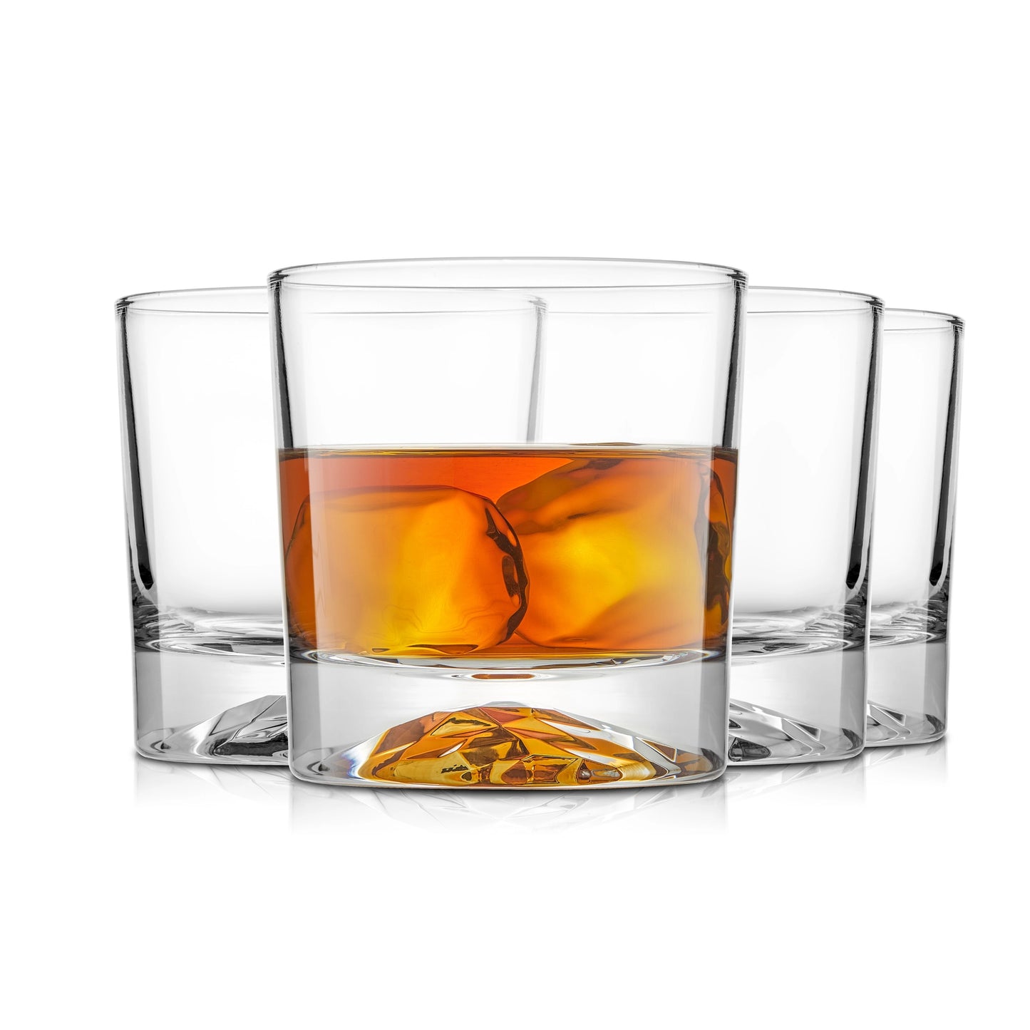 Set of Stemless Ocean Martini or Whiskey Ocean Glassware