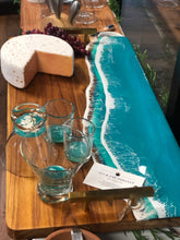 Load image into Gallery viewer, Floridian Greenish/Turquoise Serving Tray
